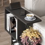 Hanah Home Mesa de centro Wood Black